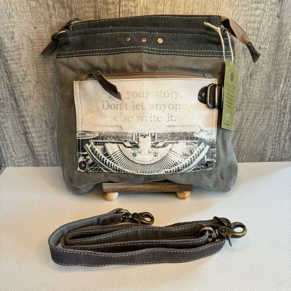 Canvas Fabric Purse Boho Crossbody Bag New FAST SHIP - Picture 1 of 12